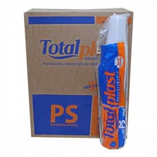 COPO DE 200 ML TRANSPARENTE TOTAL  PLAST PS